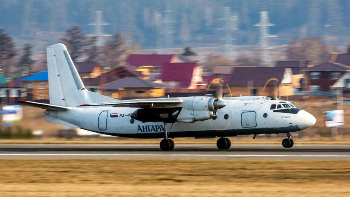 Plane with 48 people on board crashes in Russia’s far east