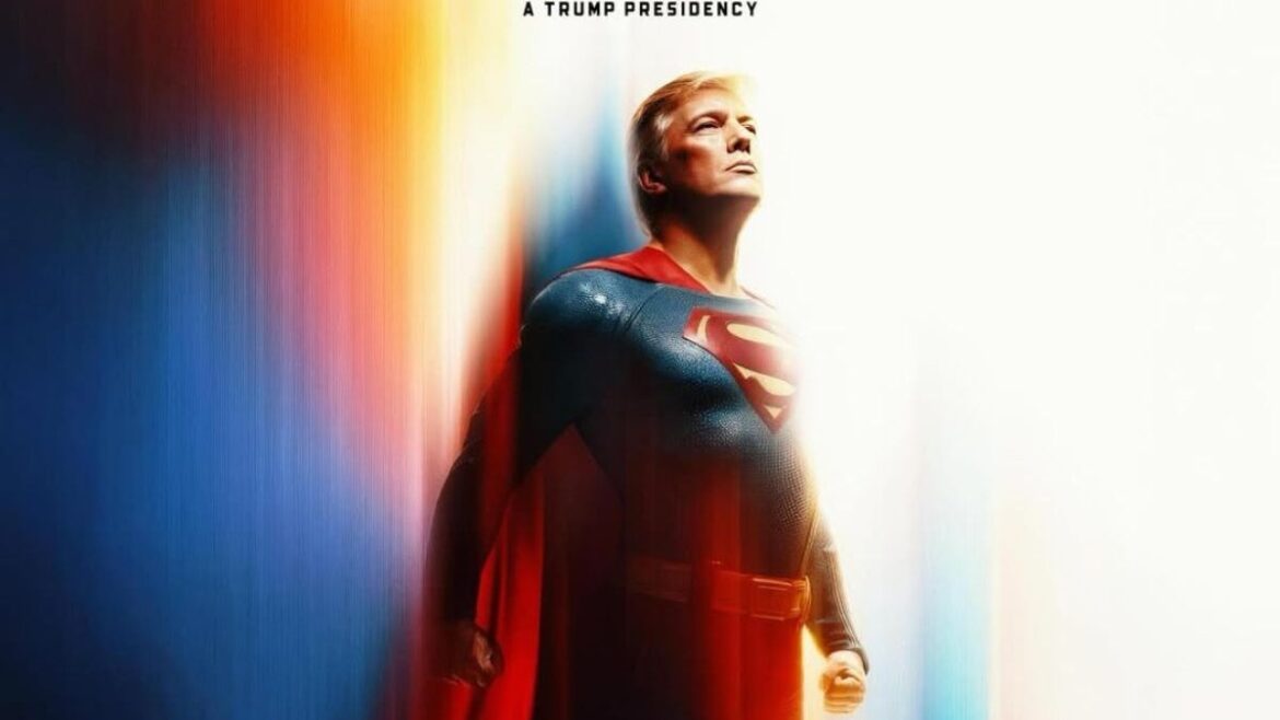 Director Files $1 Billion Lawsuit Over Photo of Trump as Superman